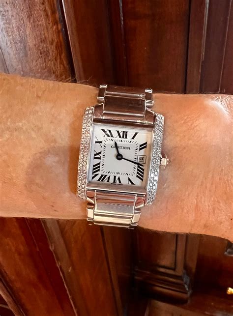 tank francaise on wrist